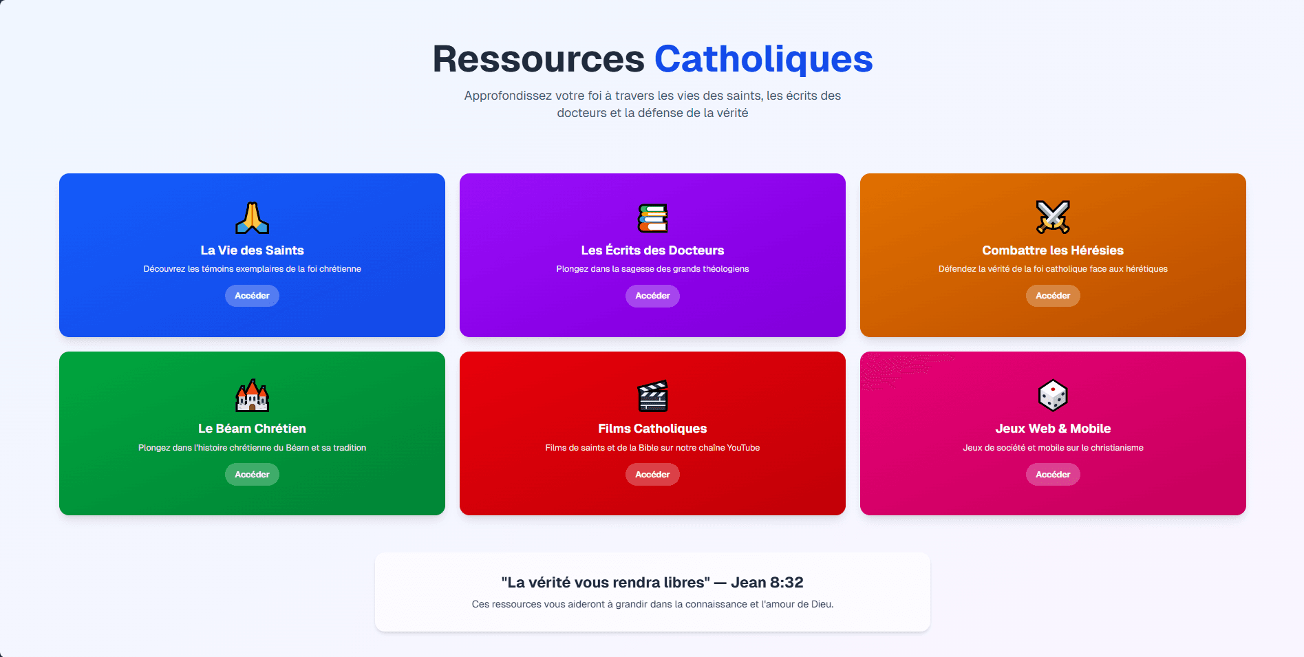 Ressources catholiques